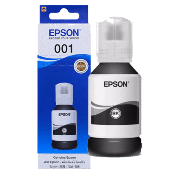 EPSON INK BOTTLE 001 BLACK