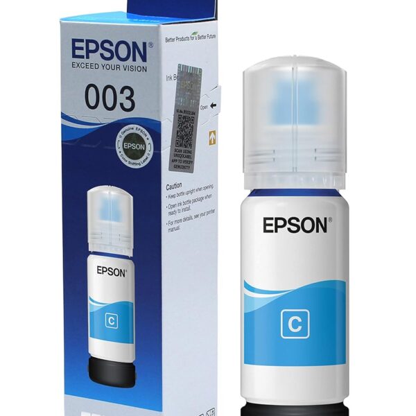 Epson 003 Cyan Color Ink Bottol