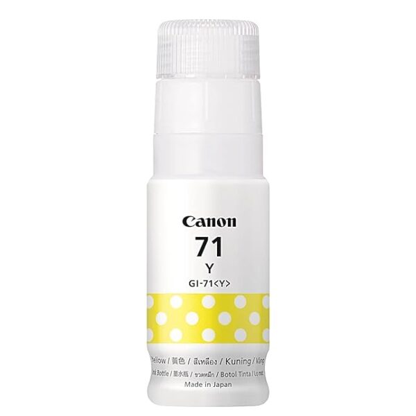 INK BOTTEL CANON YELLOW 71