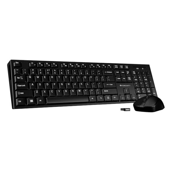Zebronics Wireless Keyboard Mouse Combo