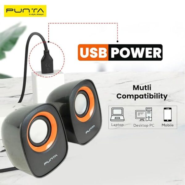 Punta Pearl USB Speaker