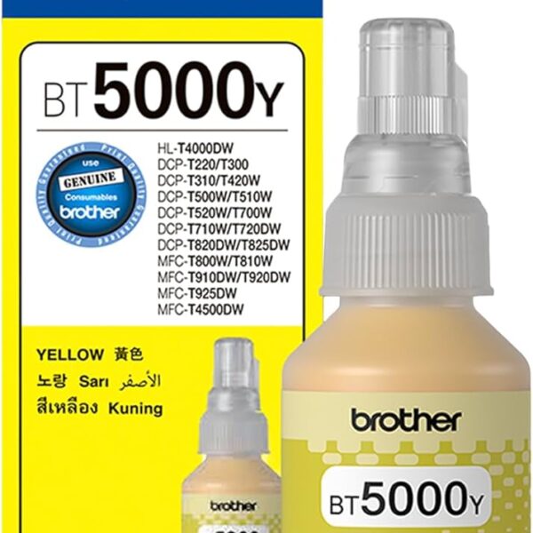 Brother Ink Bottle BTC5000Y Yellow