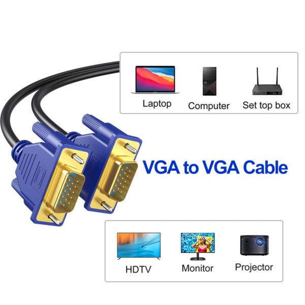 VGA Cable 1.5 Mtr
