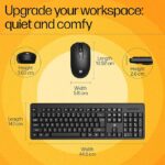 HP KM200 Wireless Combo Keyboard Mouse - Image 2